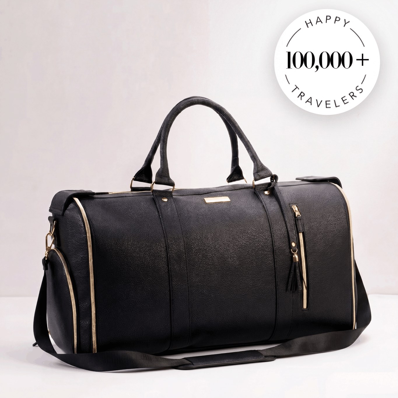 The charcoal Luhxe Travel Bag 2.0
